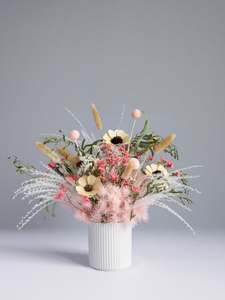 Pink Meadow Vase