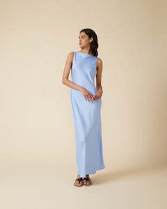 Ruby Firebird Cowl Gown