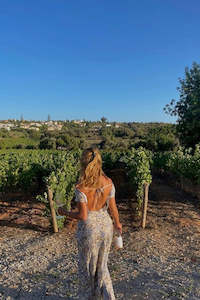 Vrg Grl Paris In The 90's Bias Cut Maxi Dress Floral