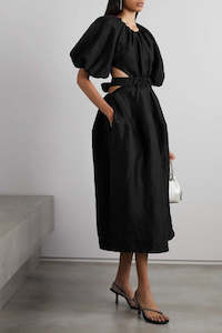 Size 14: Aje Mimosa Cut Out Midi Dress