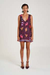 Summi Summi Zodiac V-Neck Shift Dress