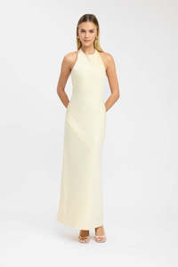 Kookai Palermo Maxi Dress (Lemon)