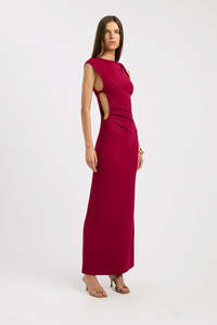 Frontpage: Kookai Elle Maxi Dress (Beet Red)