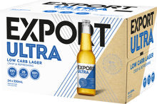 Frontpage: Export Ultra 24 pack bottles