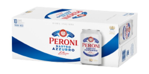 Peroni 10 pack cans