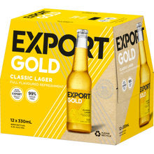 Beer: Export Gold 12 Bottles