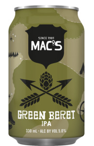 Mac's Green Beret 12 pack cans