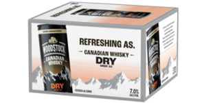 Woodstock Canadian & Dry 12 pack cans