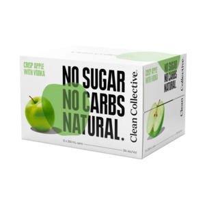 Clean Collective Apple 12 pack cans