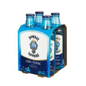 Gin Rtd: Bombay Gin & Tonic 4 pack