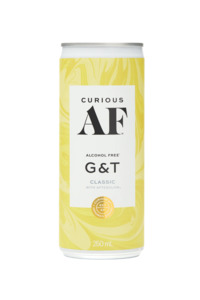 Gin Rtd: AF Classic Gin & Tonic 4 pack