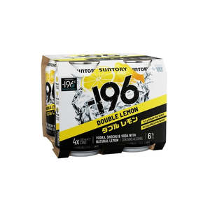 Other Rtd: Minus 196 Double Lemon 4 pack