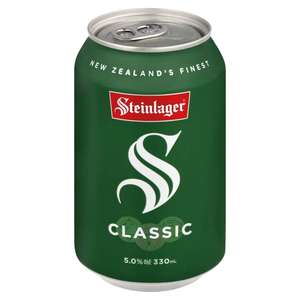 Steinlager 18 pack cans