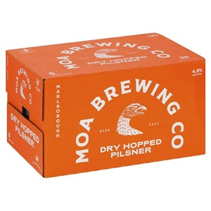 Craft: Moa Dry Hopped Pilsner 6 pack