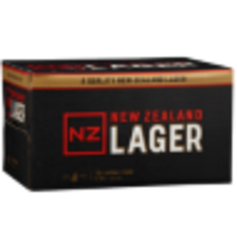NZ Lager 12 Pack 440ml
