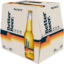 Low Carb: Better Beer 12 pack bottles
