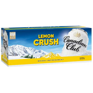Canadian Club Lemon Crush 10 pack cans