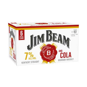 Jim Beam Gold 6 pack cans