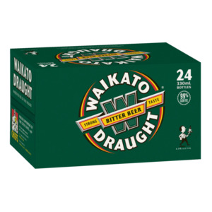 Beer: Waikato 24 pack bottles