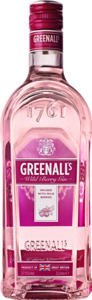 Pink: Greenall's Wild Berry Gin 1L