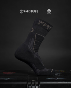 Merino Mission Sock - Black