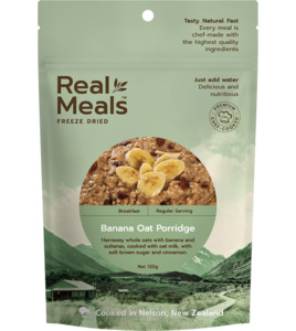 Real Meals: Real Meals Banana Oat Porridge