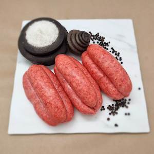 Sausages: Traditional Beef Sausages