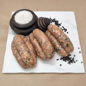 Gluten Free: Pork & Watercress Sausage