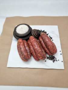 Sausages: Venison Merlot & Cracked Pepper Sausage