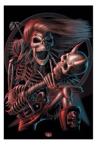 Bad to the Bone - Warlock Records