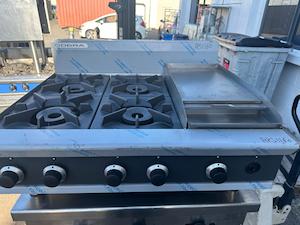 Commercial Gas Burners: Cobra C9C 900mm Griddle Gas Benchtop Cooktop APS1160 with warranty