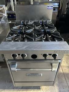 Commercial Gas Burners: Garland 4 Burner with Warranty