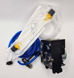 Pump Peristaltic Rinse Aid Adjustable with Elbows and Tube Rinse Aid Squeeze Straight