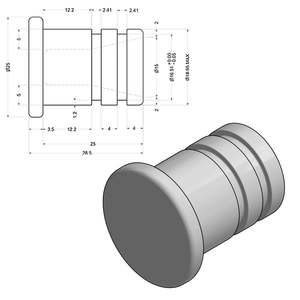 20 mm Plug