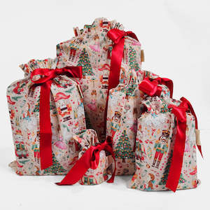 Reusable Gift Bags: Nutcracker Fritz und freunde (Reusable Gift Bag Set)