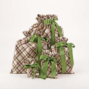 Tartan  (Reusable Gift Bag Set)