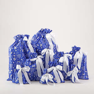 Reusable Gift Bags: Happy Hanukkah (Reusable Gift Bag Set)