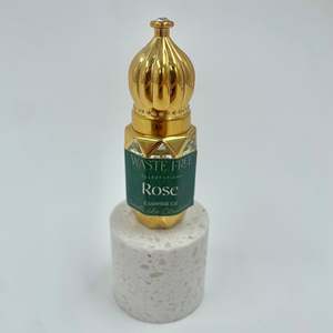 Christmas Cracker Supplies: Rose Essential Oil (Gold Dabber Stick Bottle)