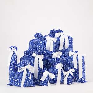 Global Faith Collection: Happy Hanukkah (Reusable Gift Bag Set)