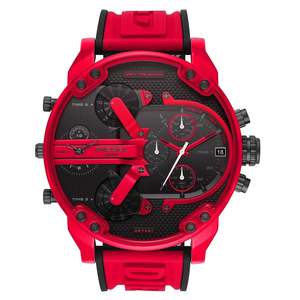 Diesel: Diesel Big Daddy 2.0 Men's Red Watch DZ7431