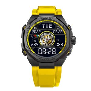 Mens Watches: Noxbridge Smart Tourbillon Skyway Yellow Men's Watch
