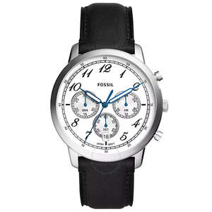 Mens Watches: Fossil Neutra White Dial Men's Watch FS6023