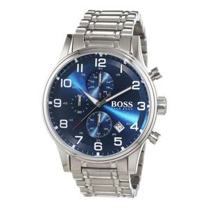 Mens Watches: Hugo Boss Aeroliner Chronograph Blue Dial Men's Watch 1513183