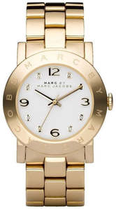 Womens Watches: Marc By Marc Jacobs Amy White Dial Ladies Watch - MBM3056