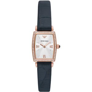 Emporio Armani Womens Watches: Emporio Armani Gianni T-Bar Navy Strap Women's Watch AR11469