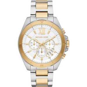 Michael Kors Mens Watches: Michael Kors Brecken Pavé Tow Tone Watch MK9064