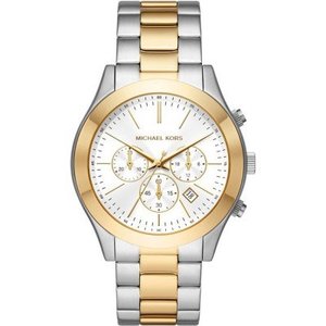 Michael Kors Mens Watches: Michael Kors Slim Runway Tow Tone Watch MK8986
