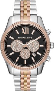 Michael Kors Mens Watches: Michael Kors Lexington Tri Tone Men's Watch MK8714