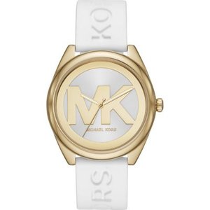 Michael Kors Womens Watches: Michael Kors Janelle Quartz White Dial Ladies Watch MK7141