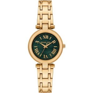 Michael Kors Womens Watches: Michael Kors Laney Green Dial Gold Watch MK4892